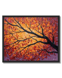 AUBURN LEAF RIDGE - FRAMED