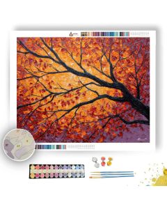 AUBURN LEAF RIDGE - Paint by Numbers Full Kit