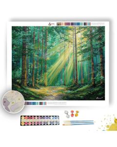 EMERALD CATHEDRAL OF LIGHT - Paint by Numbers Full Kit