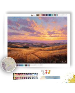GOLDEN HORIZON SERENADE - Paint by Numbers Full Kit