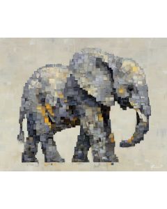 PIXEL ELEPHANT BLOCK