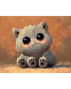 PIXEL KAWAII CAT