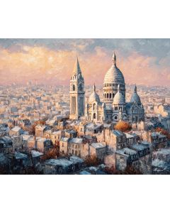 PARIS SACRE-CUR HILLTOP HAZE