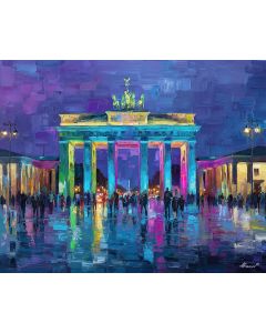 BRANDENBURG GATE FESTIVAL LIGHTS