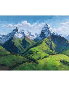 PIXEL MOUNTAIN VALLEY