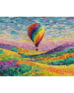 PIXEL HOT AIR BALLOON