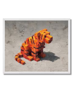 ISO TIGER MINI VOXEL - FRAMED