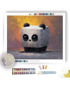ISO PANDA CUBE FORM - Paint by Numbers Full Kit
