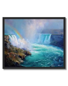 NIAGARA FALLS RAINBOW VEIL - FRAMED