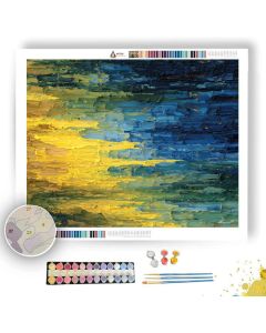 COLOR THUNDER WALL - Paint by Numbers Full Kit