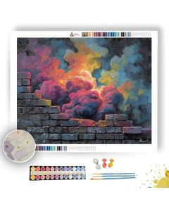SUBWAY NEON DUST - Paint by Numbers Full Kit