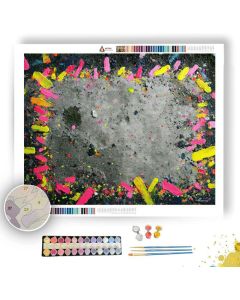 SPRAY FIELD BRIGHT - Paint by Numbers Full Kit