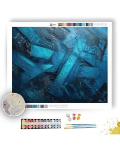BLUE CITY TAG - Paint by Numbers Full Kit