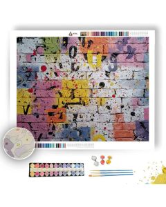 BROKEN CITY TAG - Paint by Numbers Full Kit