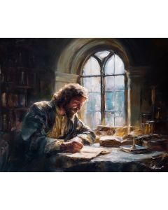 SCHOLAR BY THE WINDOW