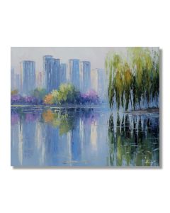 HANGZHOU CITY BY WEST LAKE - FRAMED