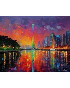 GUANGZHOU PEARL RIVER NIGHT