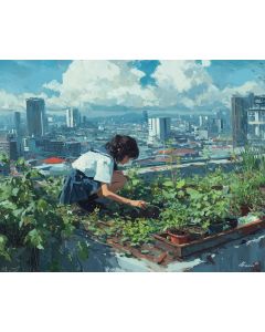 CITY ROOFTOP GARDEN