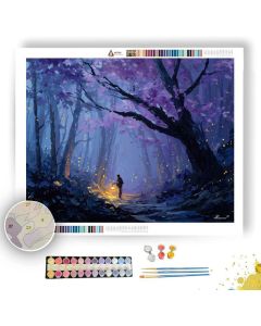 FOREST SPIRIT PATH - Paint by Numbers Full Kit