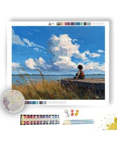 RIVERSIDE WIND - Paint by Numbers Full Kit