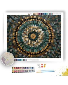 EARTHSTONE MOSAIC - Paint by Numbers Full Kit