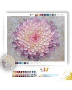 FLORAL DREAM CIRCLE - Paint by Numbers Full Kit