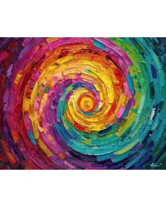 VIBRANT RAINBOW WHEEL