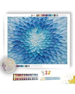 RAIN PETAL MANDALA - Paint by Numbers Full Kit