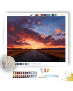 HIGHWAY DREAMLIGHT - Paint by Numbers Full Kit