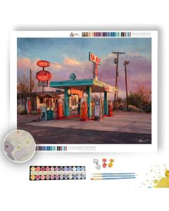 OLD ROADSIDE - Paint by Numbers Full Kit