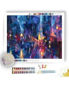 CITY FRAGMENTS - Paint by Numbers Full Kit