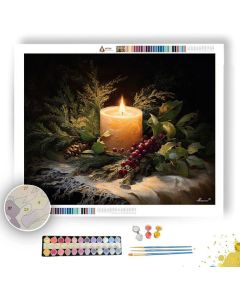 CANDLELIGHT EVE - Paint by Numbers Full Kit