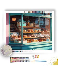RETRO BAKERY - Paint by Numbers Full Kit