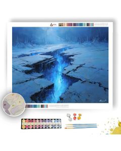 WINTER RIFT - Paint by Numbers Full Kit