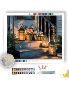 HOMEFRONT LANTERNS - Paint by Numbers Full Kit