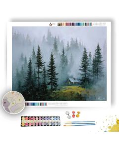 SILENT PINES - Paint by Numbers Full Kit
