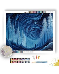 MIDNIGHT FROST - Paint by Numbers Full Kit