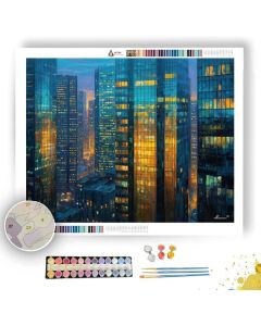 URBAN TWILIGHT - Paint by Numbers Full Kit