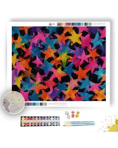 COSMIC BRIGHTS - Paint by Numbers Full Kit