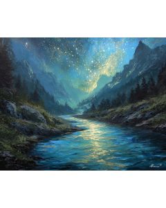 GLITTERING RIVER