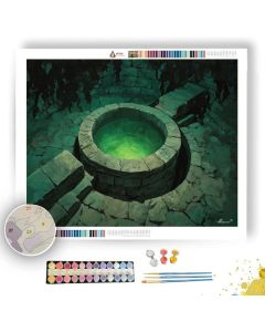 THE HAUNTING WELL - Paint by Numbers Full Kit