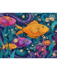 DOODLE UNDERWATER WORLD