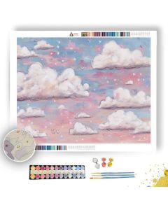 HAPPY CLOUD PARADE - Paint by Numbers Full Kit