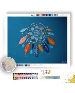 DOODLE DREAM CATCHER - Paint by Numbers Full Kit