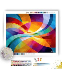 ARCS OF LIGHT - Paint by Numbers Full Kit