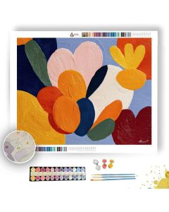 MODERN ABSTRACT GARDEN - Paint by Numbers Full Kit