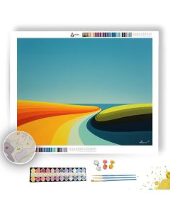 COLOR ARC LANDSCAPE - Paint by Numbers Full Kit