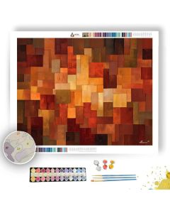 MODERN SUNSET PANELS - Paint by Numbers Full Kit