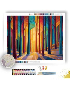 COLOR BEAM LANDSCAPE - Paint by Numbers Full Kit