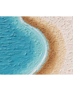 PIXEL COASTLINE CURVE